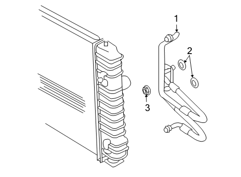 2004 Pontiac Sunfire Trans Oil Cooler Diagram