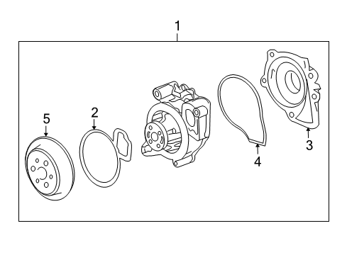 2017 Chevy Equinox Water Pump - Cooling System Diagram