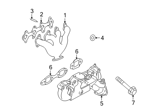 2004 Chevy S10 Exhaust Manifold Diagram