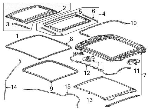 2020 Chevy Impala Sunroof Diagram