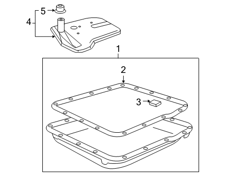 2007 GMC Yukon Filter Seal Diagram for 8685775