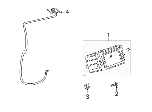 2012 Buick Enclave Navigation System Diagram