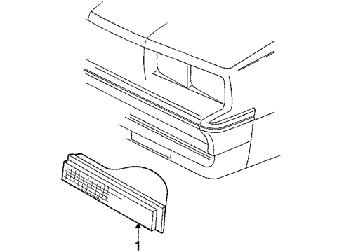 1984 Cadillac Cimarron Park Lamps Diagram