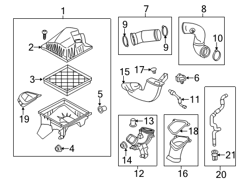2016 Buick Verano Oxygen Sensor Diagram for 12658647