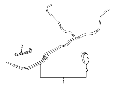 2017 GMC Yukon Trans Oil Cooler Diagram
