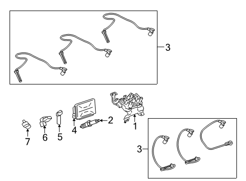 2006 Pontiac G6 Throttle Body Diagram for 12609500