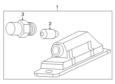2017 Buick Regal License Lamps Diagram