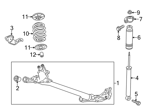 2012 Chevy Volt Rear Suspension Diagram