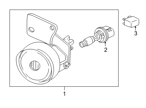 2005 Pontiac Grand Am Bulbs Diagram