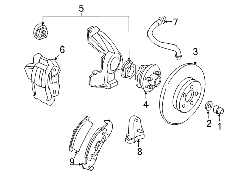2005 Chevy Cavalier Anti-Lock Brakes Diagram