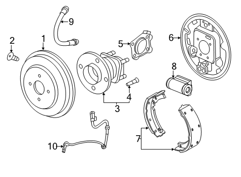2017 Chevy Sonic Rear Brakes Diagram