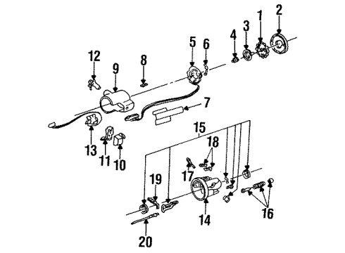 1990 Buick Electra Switches Diagram