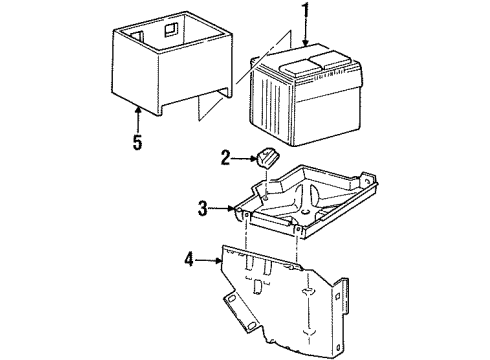 1999 GMC Yukon Battery Diagram