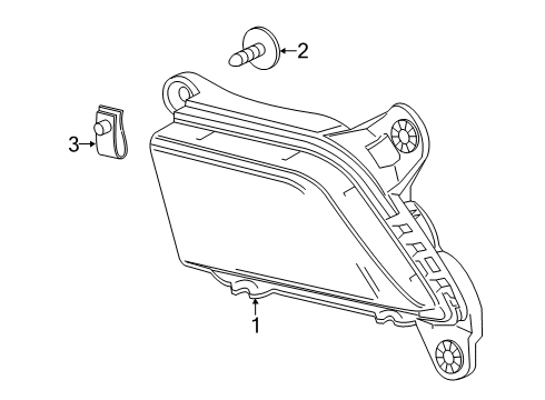 2021 Chevy Silverado 1500 Fog Lamps Diagram