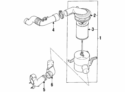 1987 Chevy Spectrum Filters Diagram