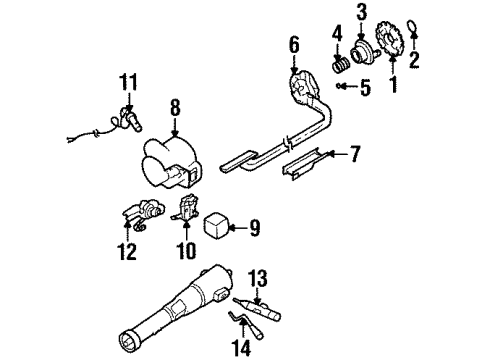 1997 Cadillac Seville Switches Diagram 4 - Thumbnail