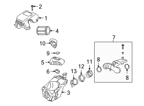 2007 Buick Rainier Filters Diagram 2 - Thumbnail