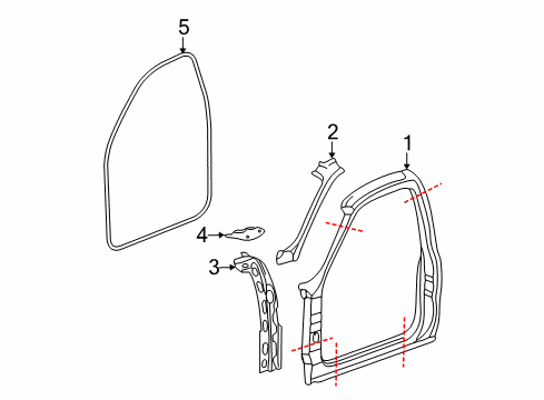 2013 Chevy Silverado 2500 HD Uniside Diagram 5 - Thumbnail