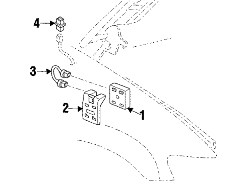 2000 Oldsmobile Silhouette Daytime Running Lamps Diagram