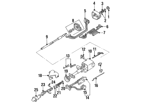 1988 Buick Regal Housing Assembly Diagram for 26018282