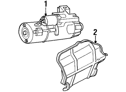 2001 Pontiac Firebird Starter Diagram