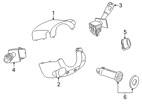 2007 Saturn Vue Switches Diagram 4 - Thumbnail