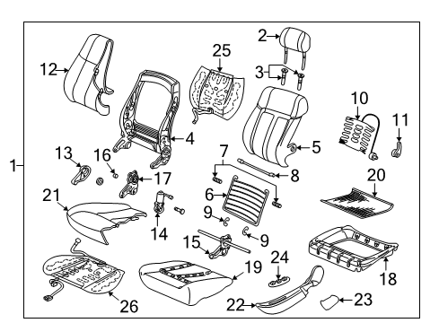 2002 Saturn L100 Heated Seats Diagram 2 - Thumbnail