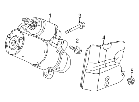 2015 Cadillac CTS Starter, Electrical Diagram 2 - Thumbnail