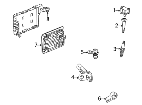 2024 Chevy Trailblazer Ignition System Diagram