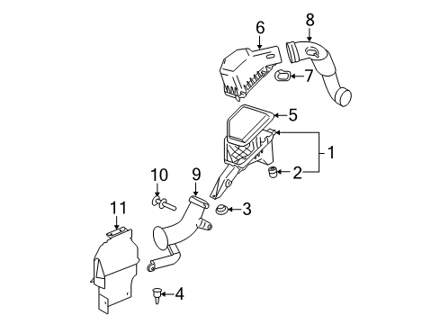 2009 Chevy Cobalt Air Intake Diagram