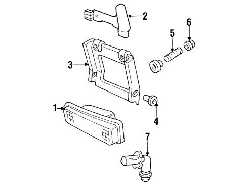 2002 Cadillac Eldorado Fog Lamps Diagram