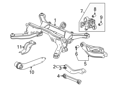 2005 Chevy Equinox Rear Suspension Diagram