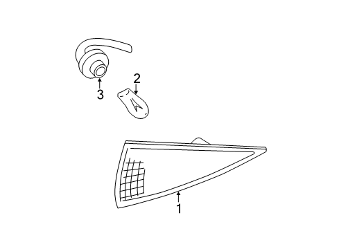 1999 Chevy Cavalier Side Marker Lamps Diagram