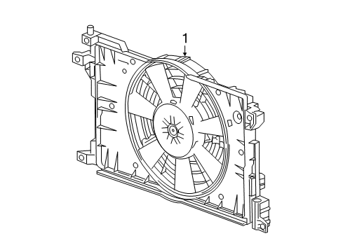2015 Chevy Spark EV Cooling Fan Diagram