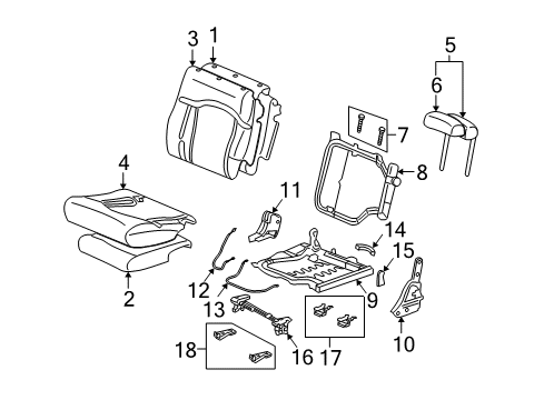 2006 Hummer H2 Third Row Seats Diagram