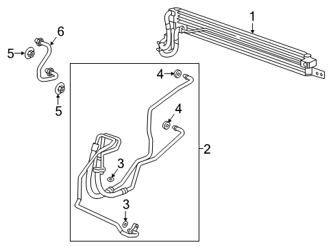 2017 Chevy Trax Trans Oil Cooler Diagram