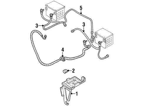 1990 GMC C3500 Battery Diagram