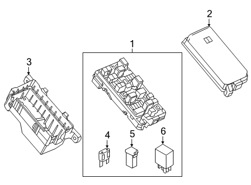 2016 Chevy Spark EV Fusible Link Diagram for 20945936