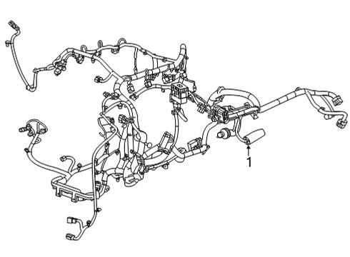 2022 GMC Sierra 3500 HD Wiring Harness Diagram