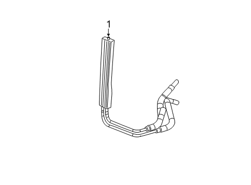 2010 Chevy Silverado 2500 HD Power Steering Oil Cooler Diagram