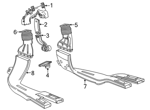 2024 Chevy Trailblazer Ducts Diagram 3 - Thumbnail