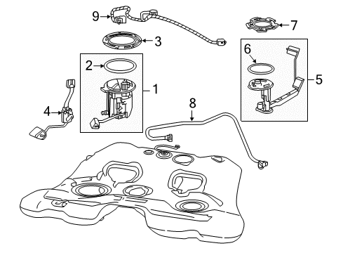 2017 Chevy Caprice Wire Harness Diagram for 92265124