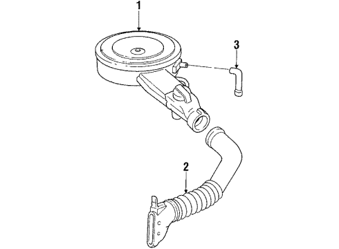 1984 GMC S15 Jimmy Air Inlet Diagram 2 - Thumbnail