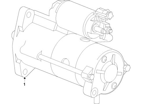 2017 Buick Encore Starter Diagram