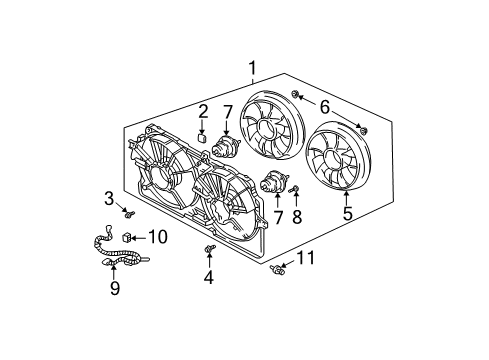 2002 Chevy Monte Carlo Cooling System, Radiator, Water Pump, Cooling Fan Diagram 3 - Thumbnail