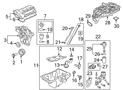 2012 Chevy Caprice Oil Pressure Sending Unit Diagram for 12603780