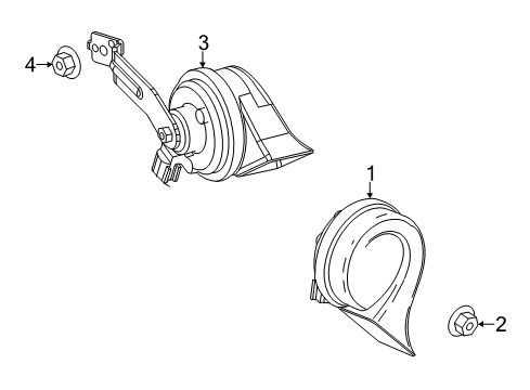 2022 Buick Encore Horn Diagram