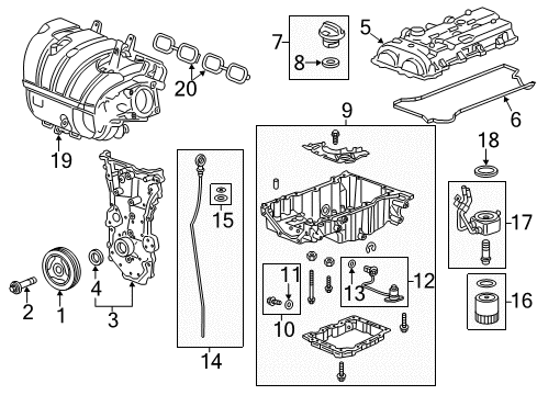 2017 Cadillac ATS Filters Diagram 8 - Thumbnail