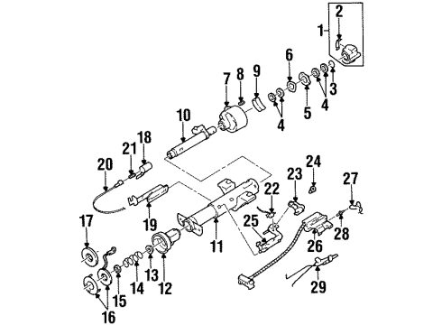 1998 Chevy Monte Carlo Ignition Lock, Electrical Diagram 1 - Thumbnail