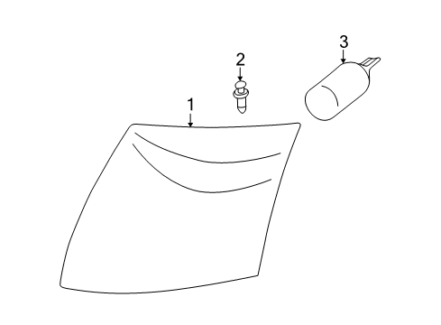 2002 Saturn Vue Side Marker Lamps Diagram